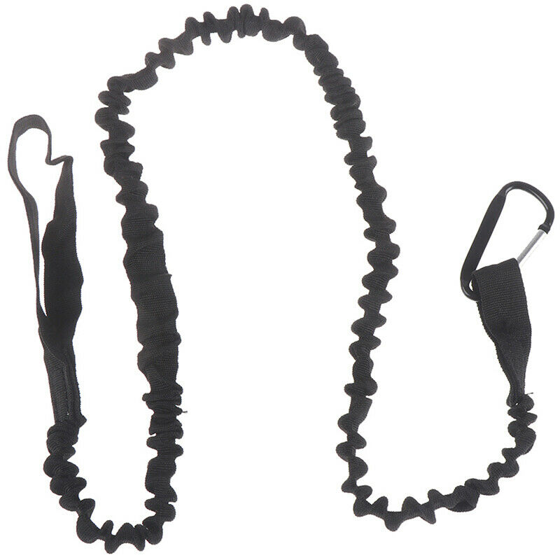 Kayak Canoe Paddle Rod Leash Safety Rope Carabiner Rowing Boats Accessories BDA