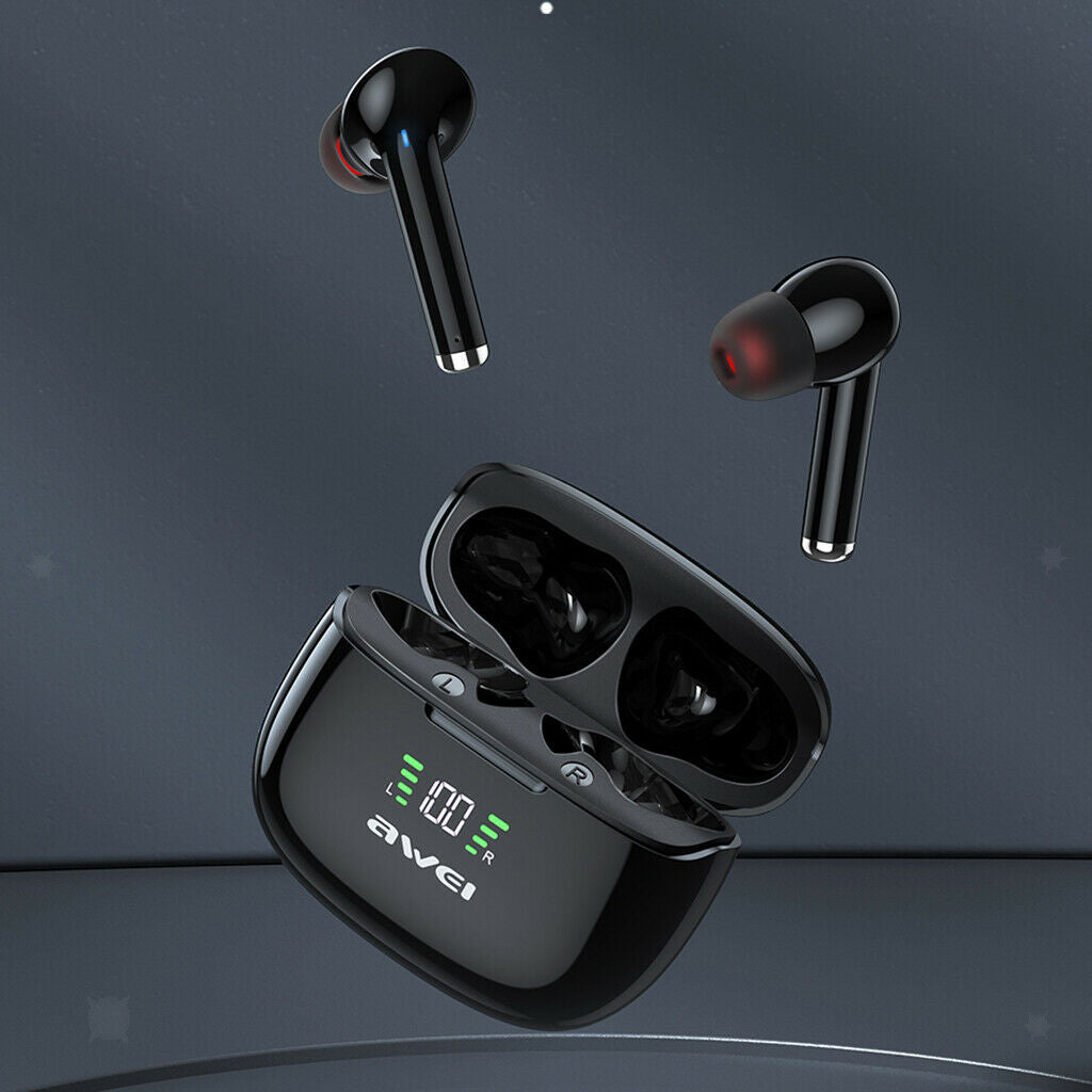 Active Noise Cancelling Waterproof Wireless Earbuds In-Ear for Work Office