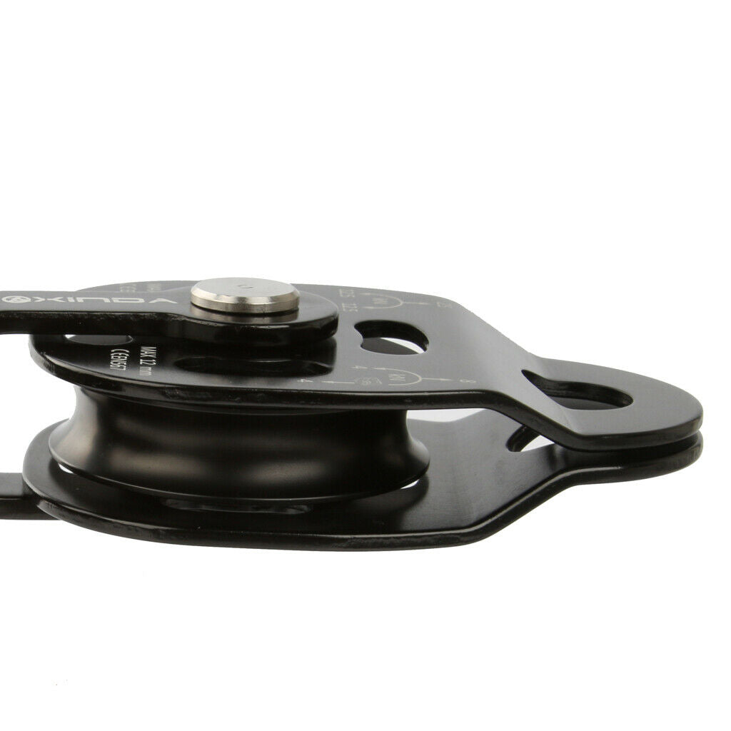 25KN Safety Alloy Mechanical Pulley Device Rock Tree Climbing Ascender Equipment