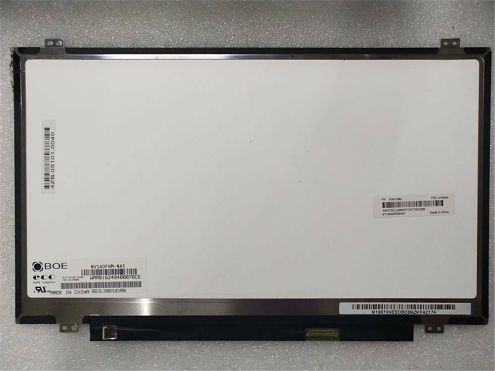 14" BOE 1920X1080 FHD IPS Matte LCD Screen Panel NV140FHM-N45