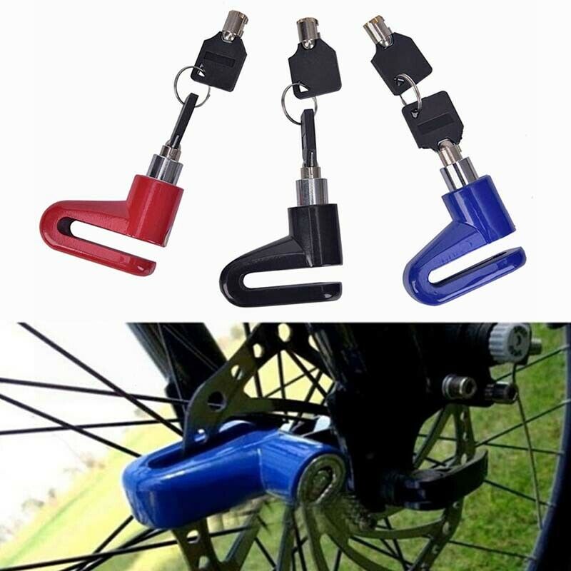 Anti Theft Disk Disc Brake Rotor Safety Lock For Scooter Motorcycle Bike .l8