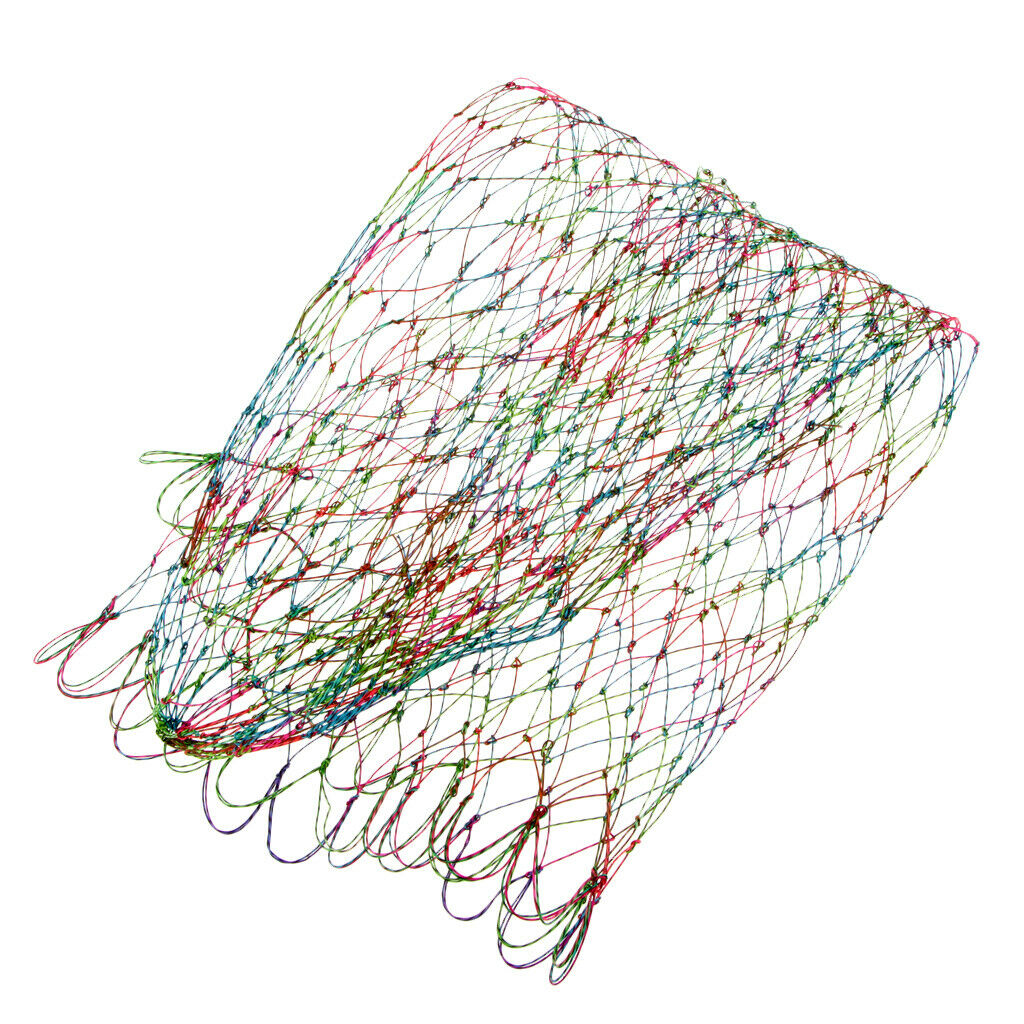 Durable Fishing Landing Net Catch and Release Nets Knotless Net Fishing Tool