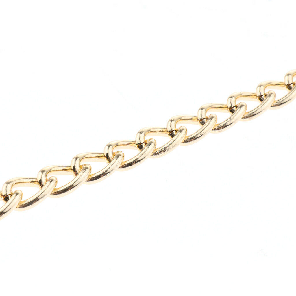 Simple Necklace Punk Link Chain Golden Sexy for Bar Party 90CM S