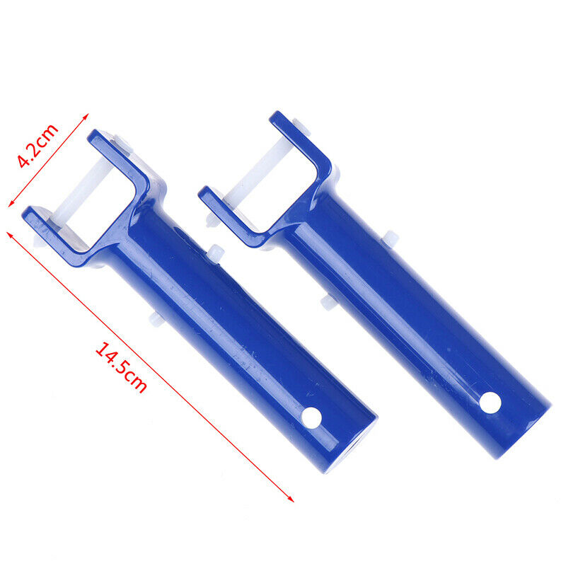 2PCs Vacuum Head Swimming Pool Handle Replaceable Handle With V-Clamp Cle.l8