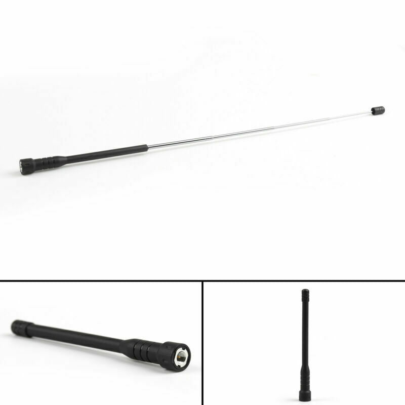 5Pcs Dual Band Extendable Antenna SMA-Male For Vertex Yaesu VX-1R VX-6R Radio B5