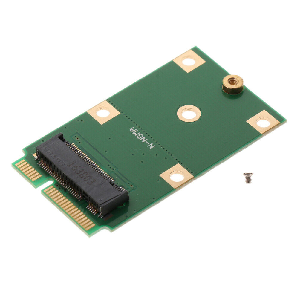 M.2 SSD Adapter NGFF to mSATA Converter Card Support M2 Sata-based B Key SSD