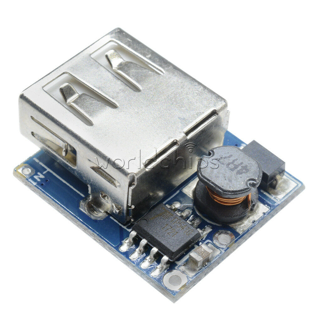 USB Li-Po 18650 5V 1A Lithium Battery Protection Boost Step up Charger Board