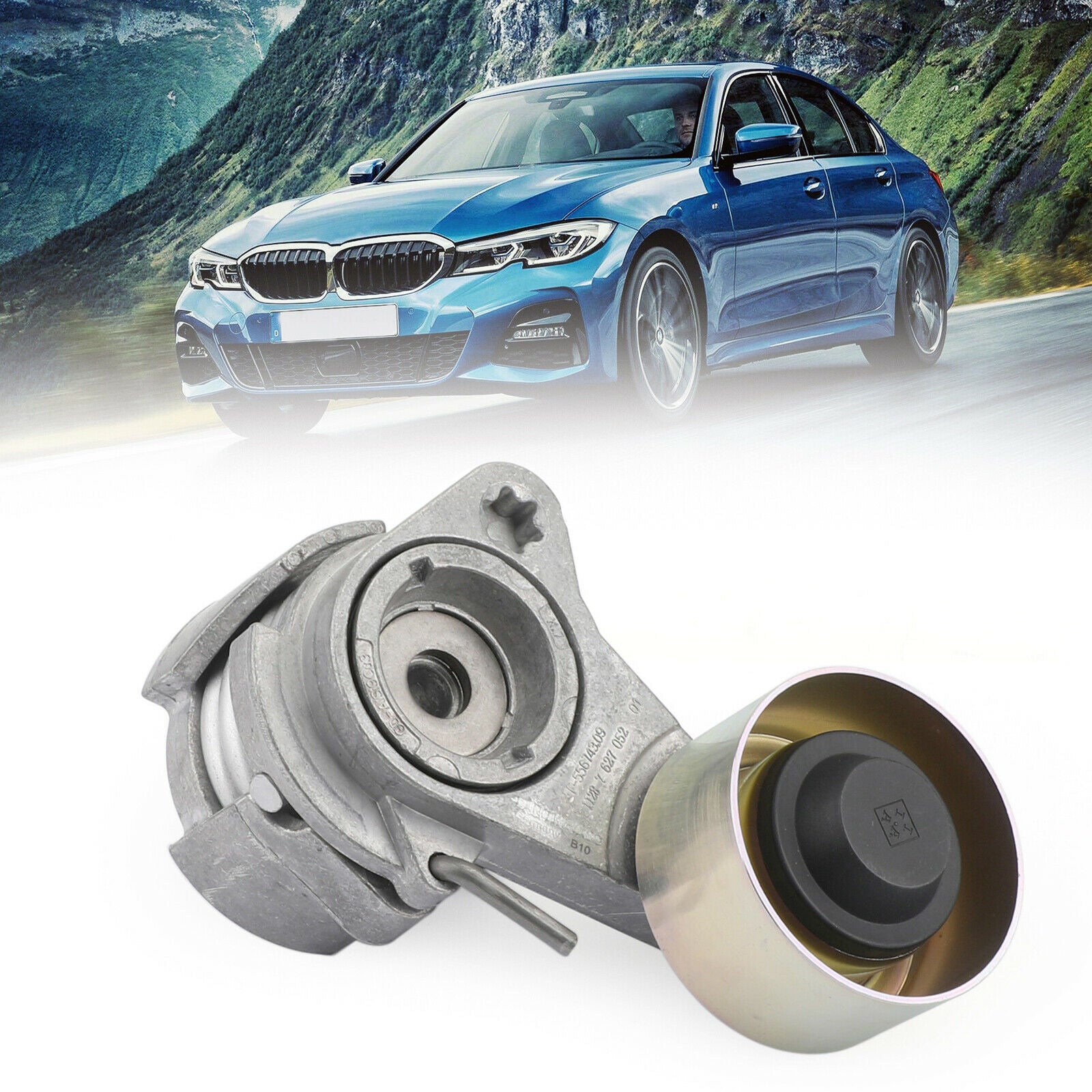 Drive Belt Tensioner Assembly For BMW 11287627052 N54 F01 740i F02 E71 CN