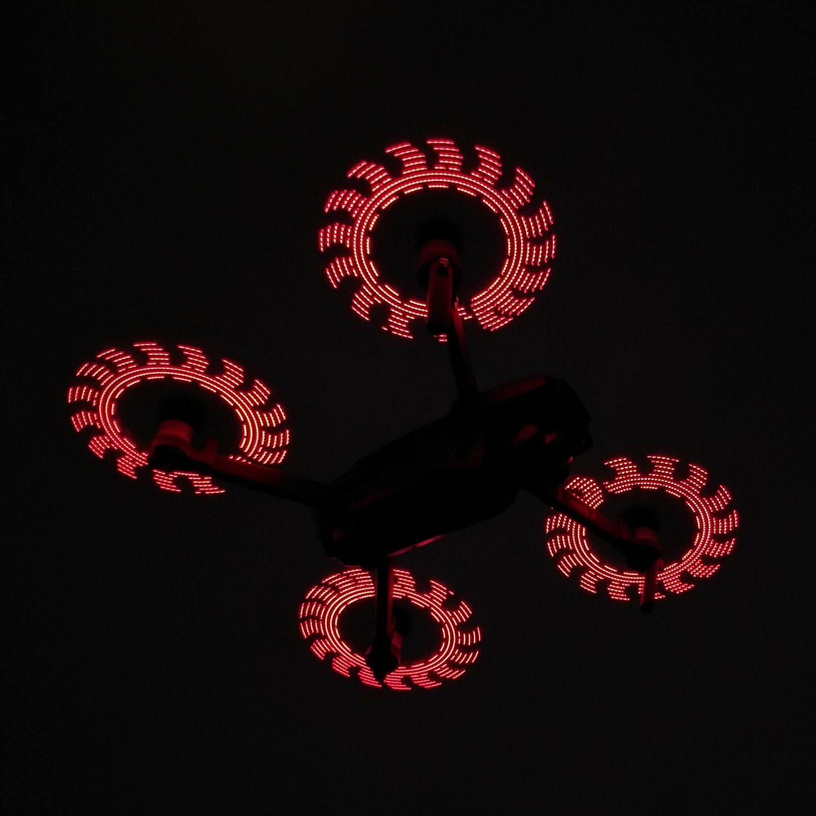 Programmable LED Flashing Word Propellers Props for DJI Mavic Air 2 / Air 2S