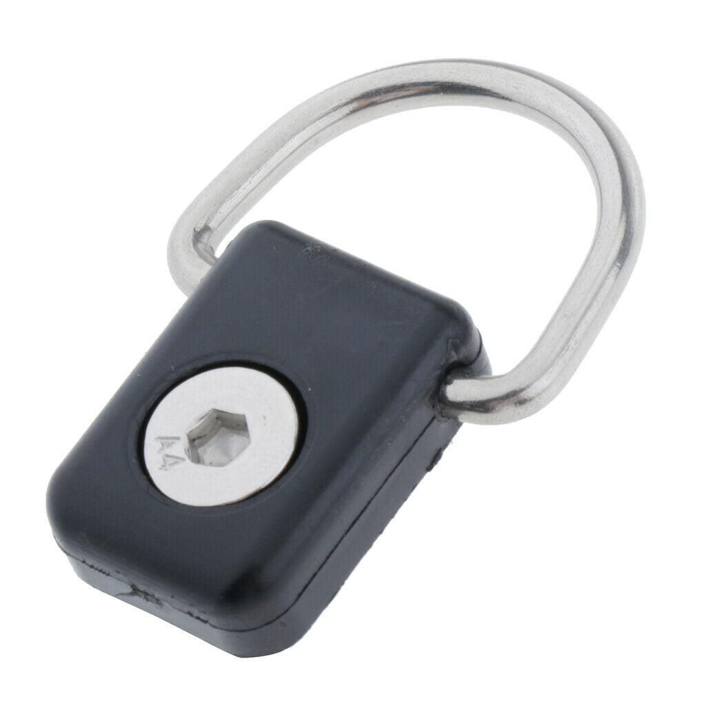 ABS Kayak D Ring Boat Fitting Tie Down Shackle Screws Outfitting Accessories