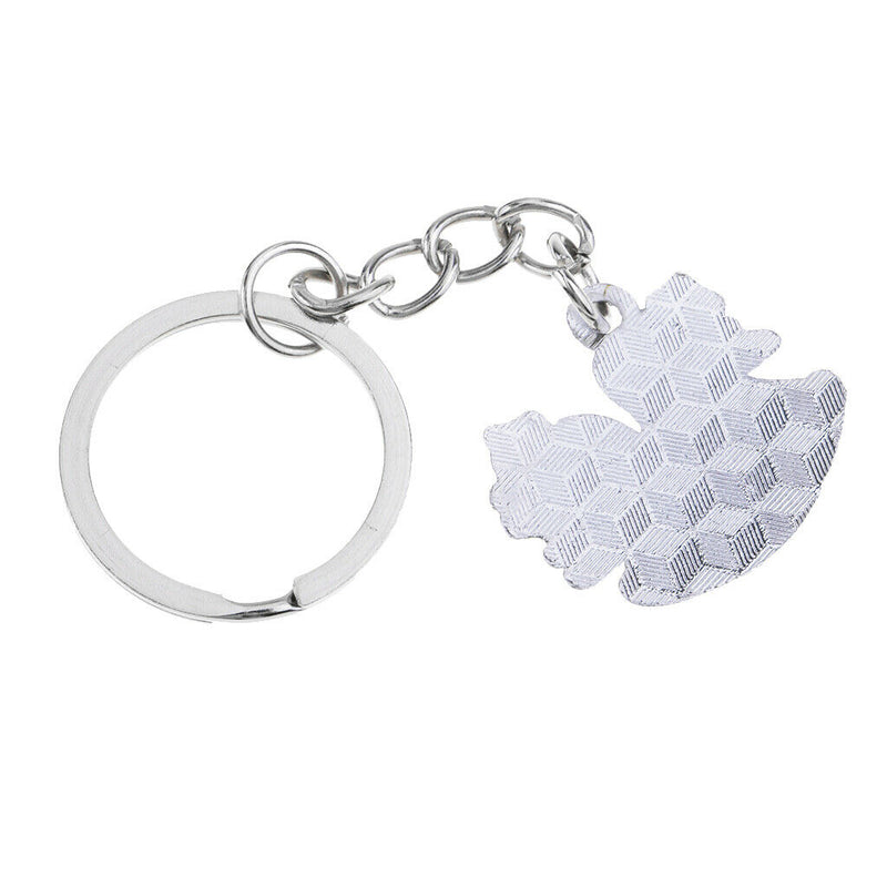 Woman Christmas Keychain Key Ring Phone Chain for Handbag Car Key Decor