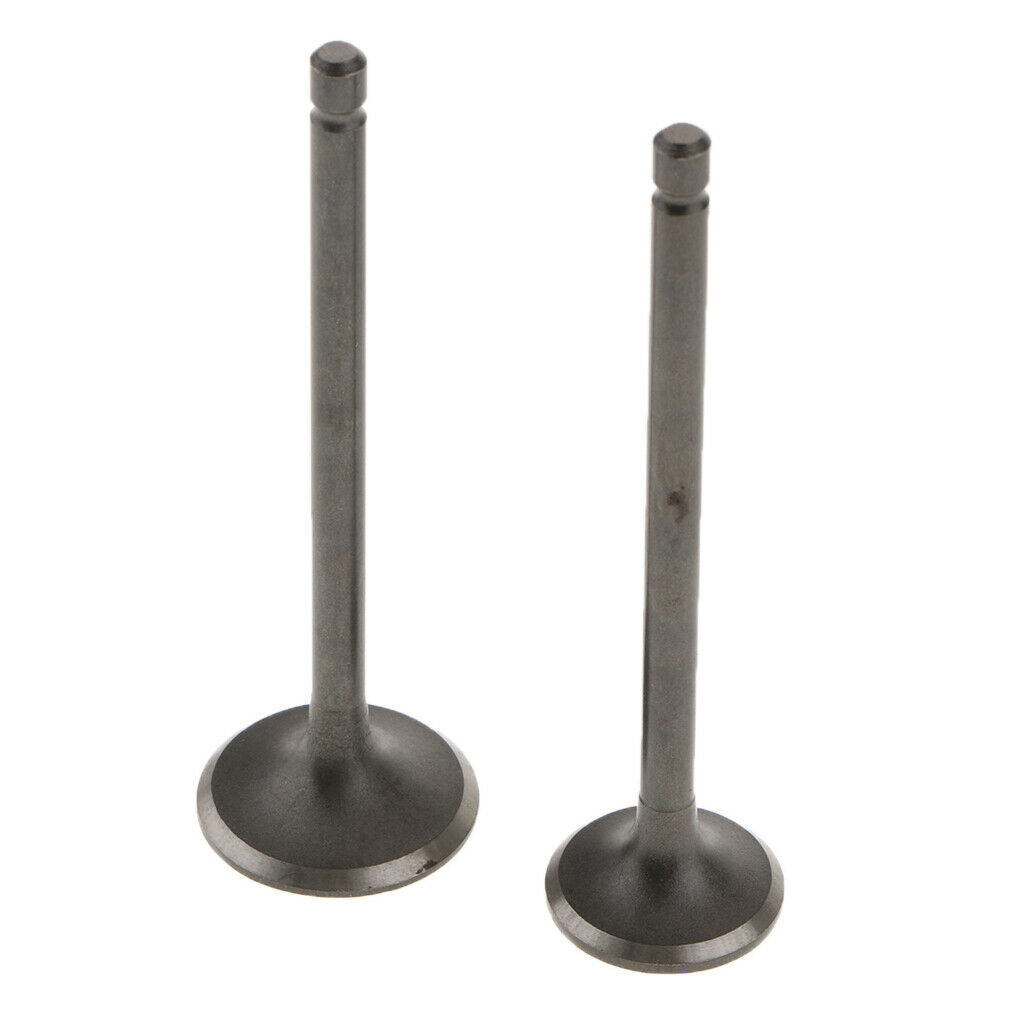 Intake Exhaust Valve Kit With Rubber Valve Stem Seals For  CG125 125cc