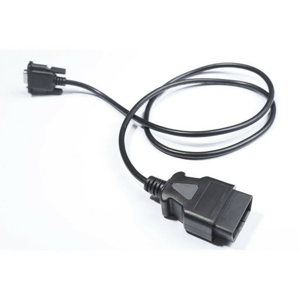 OBD2 16-Pin to DB9 9-pin Serial Port RS232 OBD2 Adapter Cable Car Diagnostic