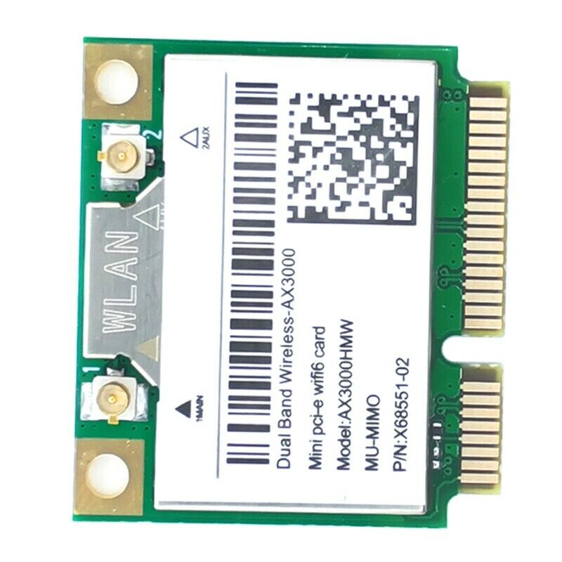 Mini PCI-E AX200 AX3000 Wi-Fi 6 Wireless Adapter Dual Band Bluetooth 5.1 Wifi X9