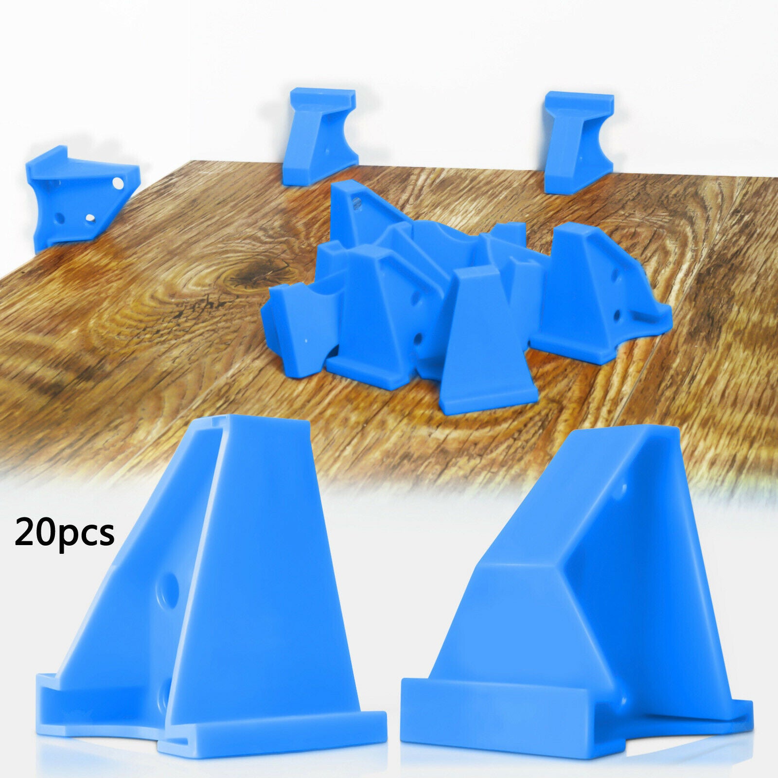 20 Pieces of Floor Laminate Spacers with 1/4 Spacing for DIY Wood