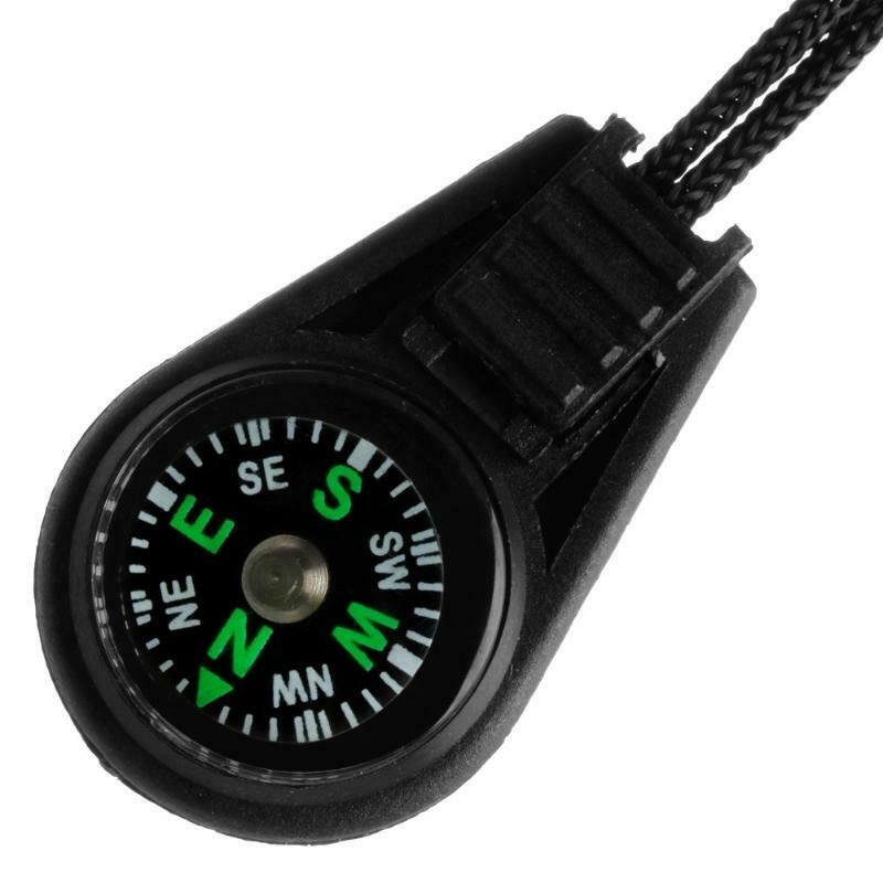 Mini Zipper Pull Compass Backpack Bag Strap Charm Sport