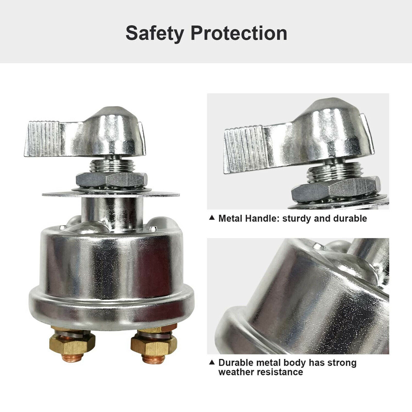 12-48V High Current Master Battery Disconnect Switch Power Cut off Switches