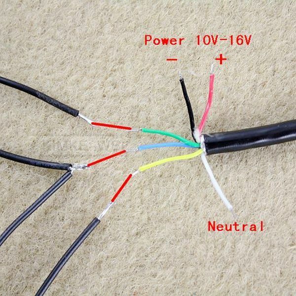 Blue Universal Digital Gear Indicator for Motorcycle