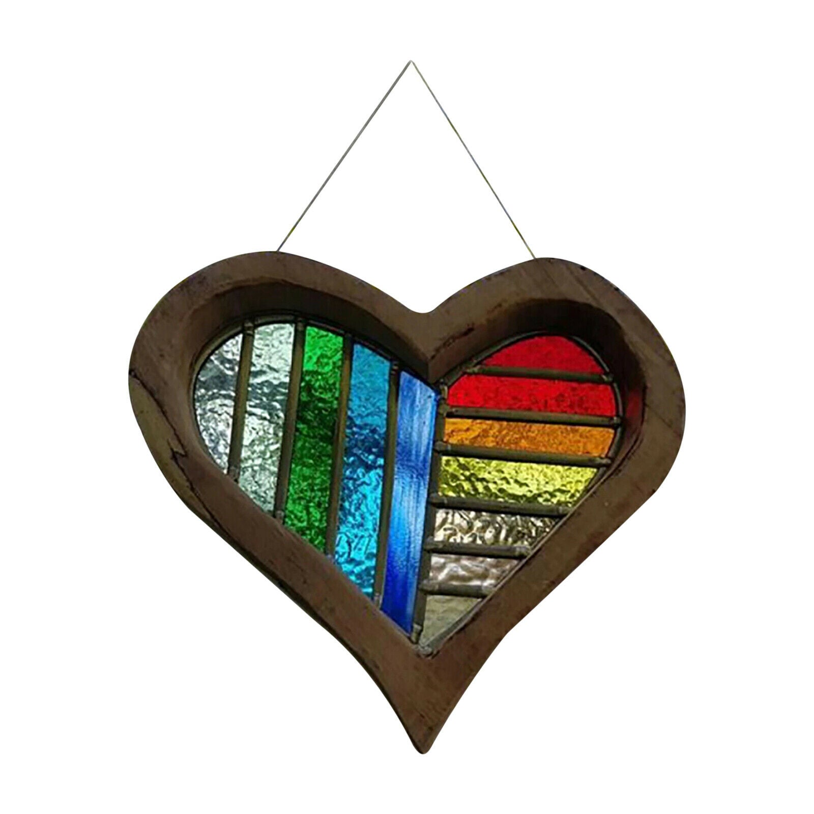 Sparkling Hanging Rainbow Ornament Pendant for Car Garden Wall Trees Decor