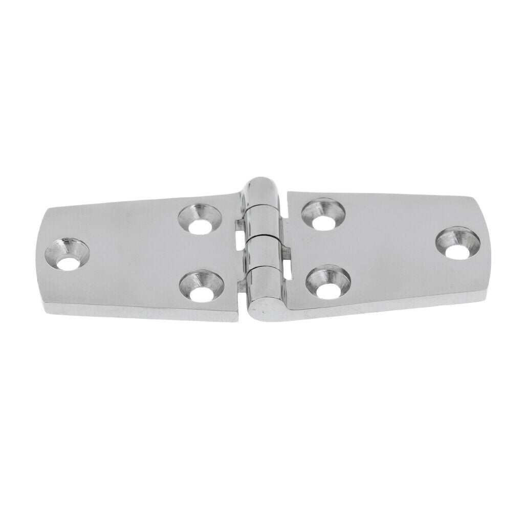 316 Stainless Steel Cast Boat Hatch Strap Hinge Cabin Door Hinge 4'' x 1.5''