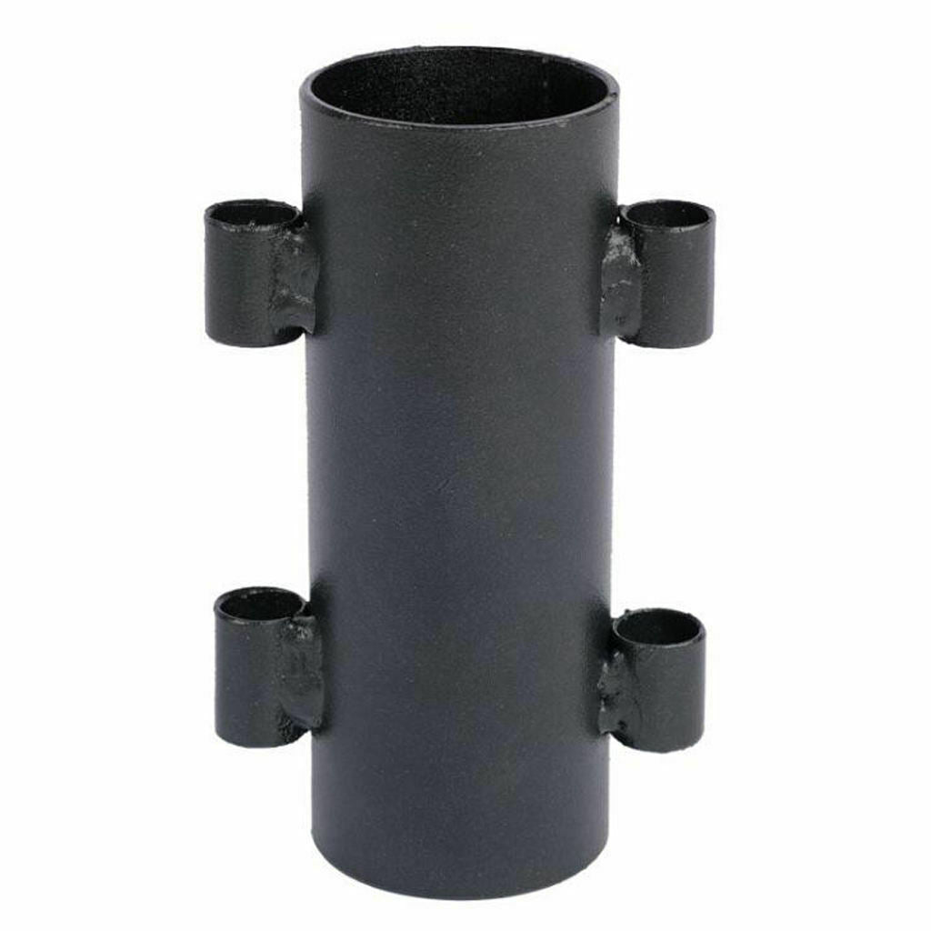 4X Metal Canopy Pole Holder Tent Building Rod Support Stand Outdoor Camping