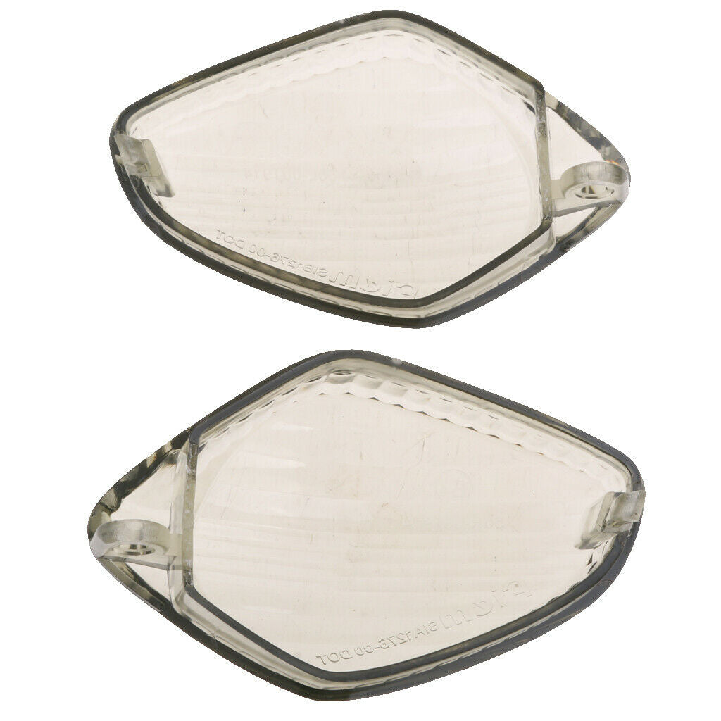 90x50x20mm 4pcs Motorbike Turning Indicator Lens For  Grey