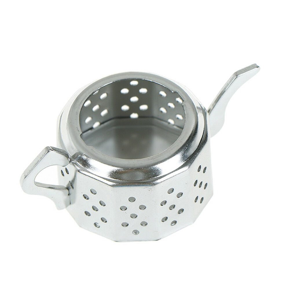 Cute Stainless Steel Teapot Tea Infuser Spice Drink Strain Herbal Filter&T.l8