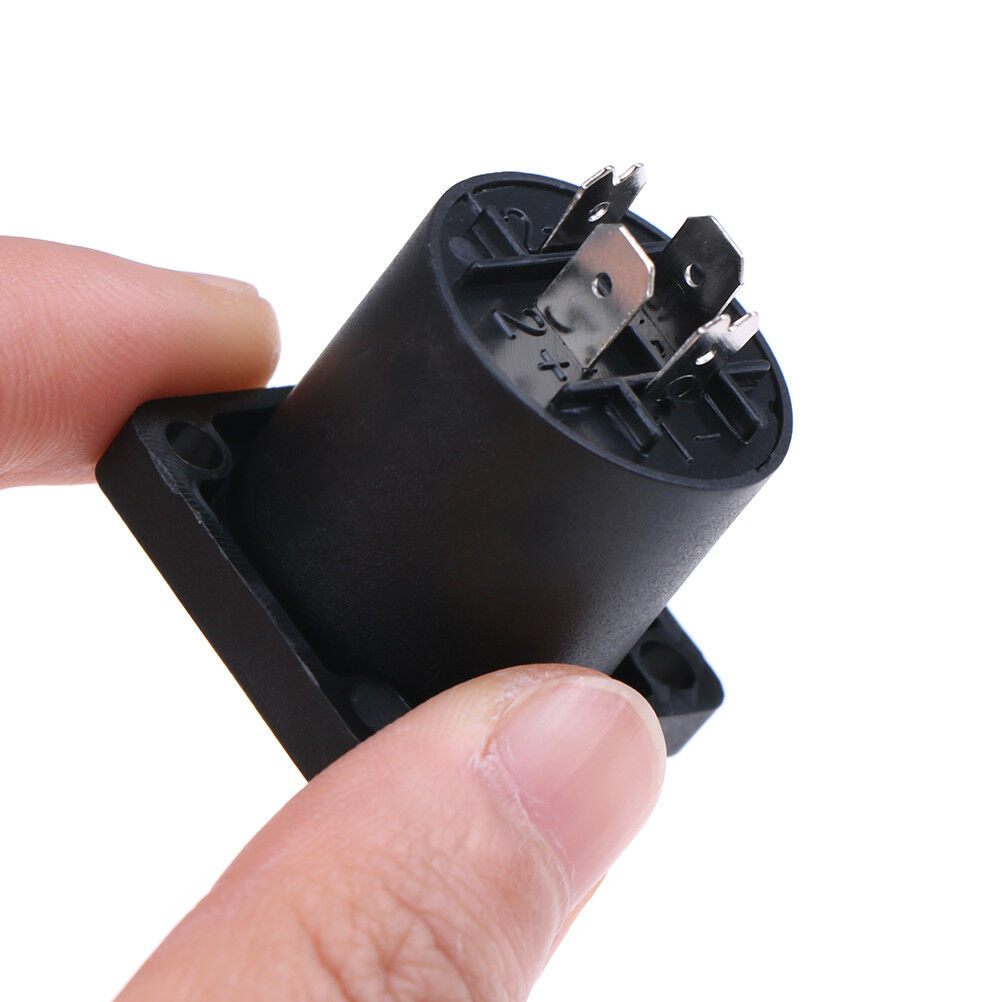 2x~Speakon female jackaudio speaker cable 4Pole panel chassis socket conne.l8