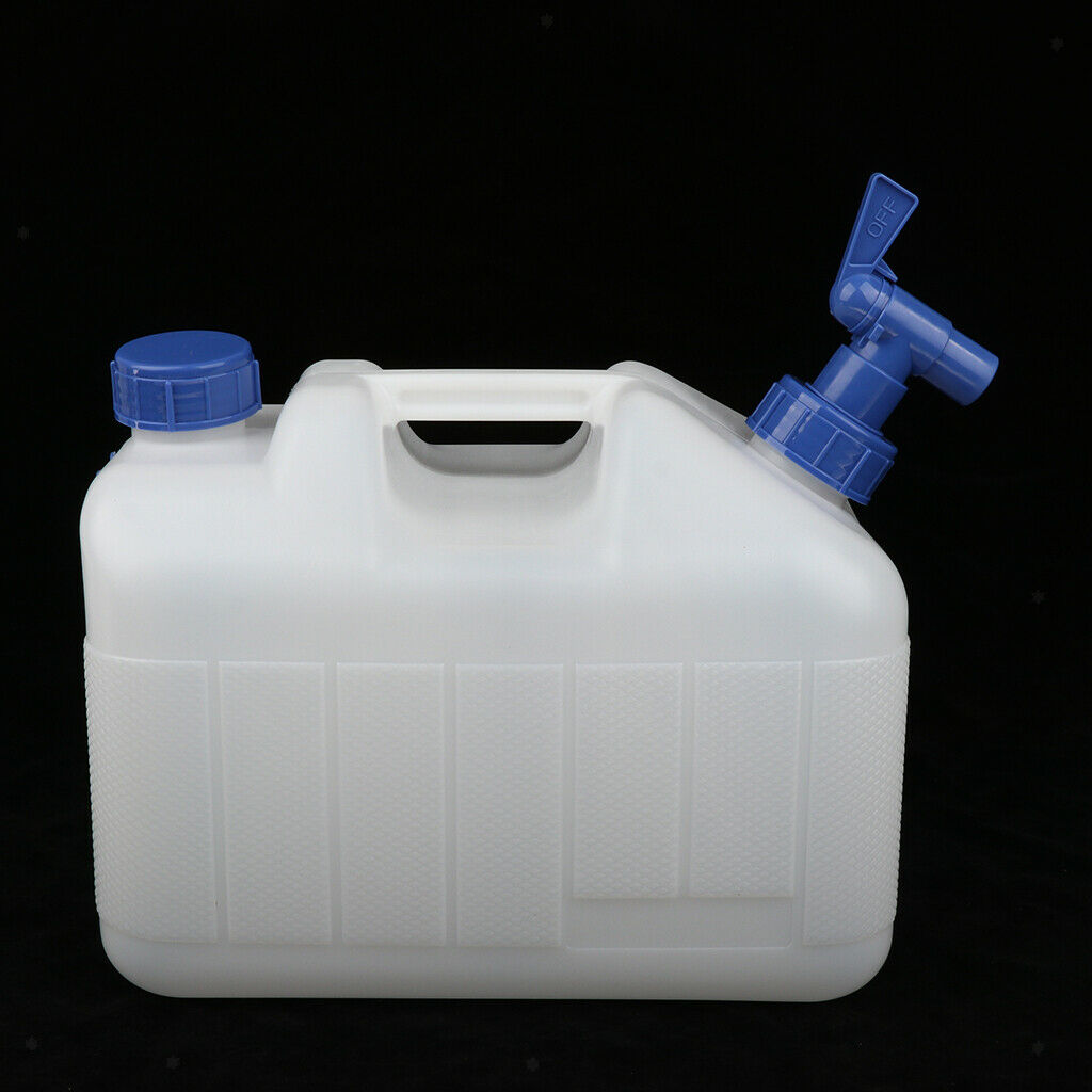 10L Water Container Plastic Water Carrier Tank Outdoor Food Grade Drinking Water