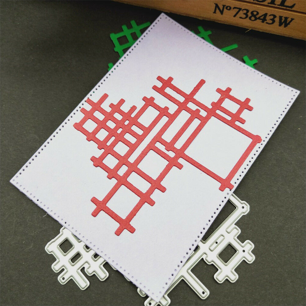 Metal cutting dies cut Irregular net background Scrapbook album paper craf.l8