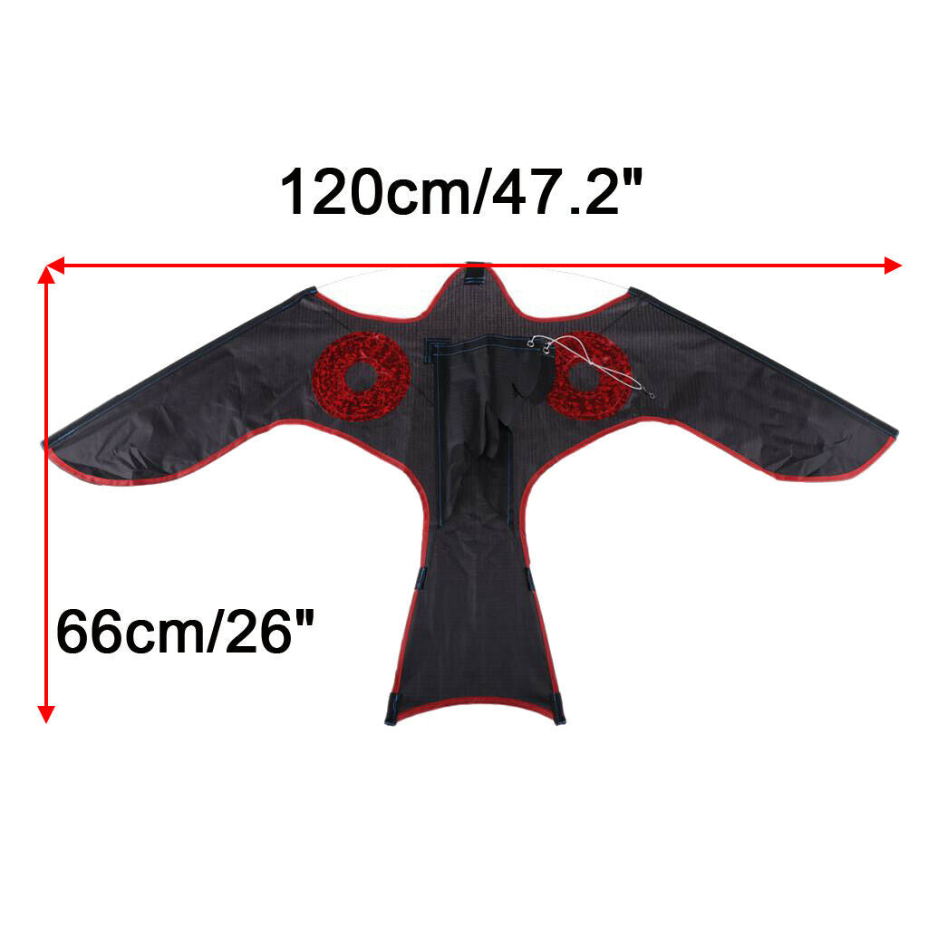 Birds Repellent Kite Simulated  Flash Reflective Scare, Wind Power