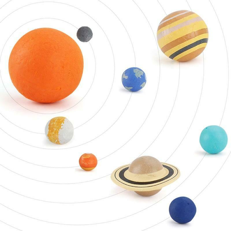 Mini Portable Ball Play Toys Bright Color Plastic Made Scientific Learning Gift