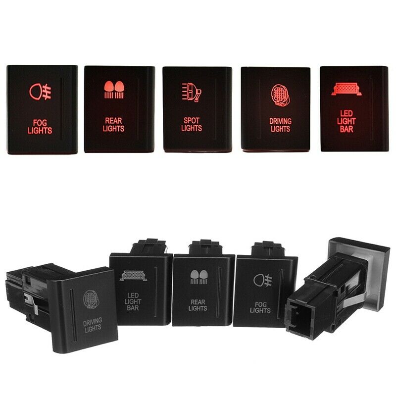 12V Led Light Push Button Switch Drive Lights for Amarok Front Right X1J8J8