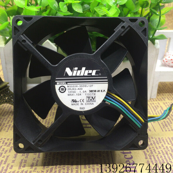 For Nidec M35556-35DEL12F 12V 10.A 2RJK3-A00 MAX1.10A cooling fan