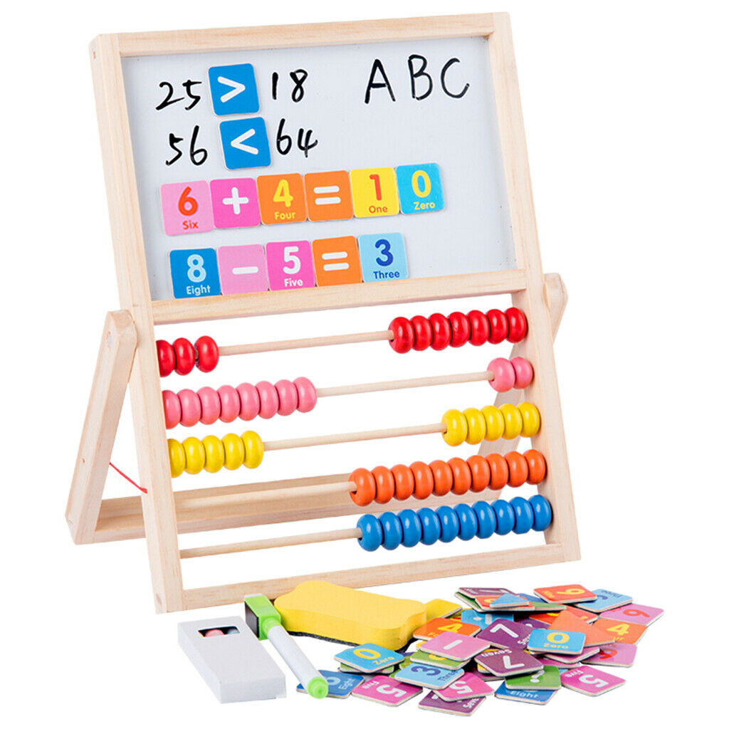 Drawing Board Art Chalkboard   Abacus Number Card Preschool Toys