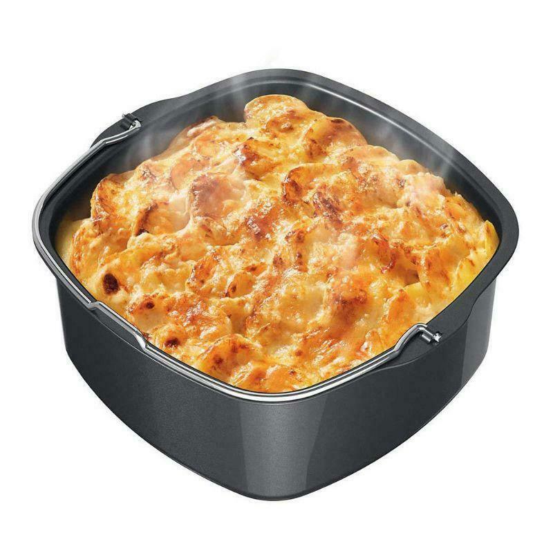 Square Non Stick Cake Mold Baking Tray Pan Roasting Basket Bakeware Air Fryer