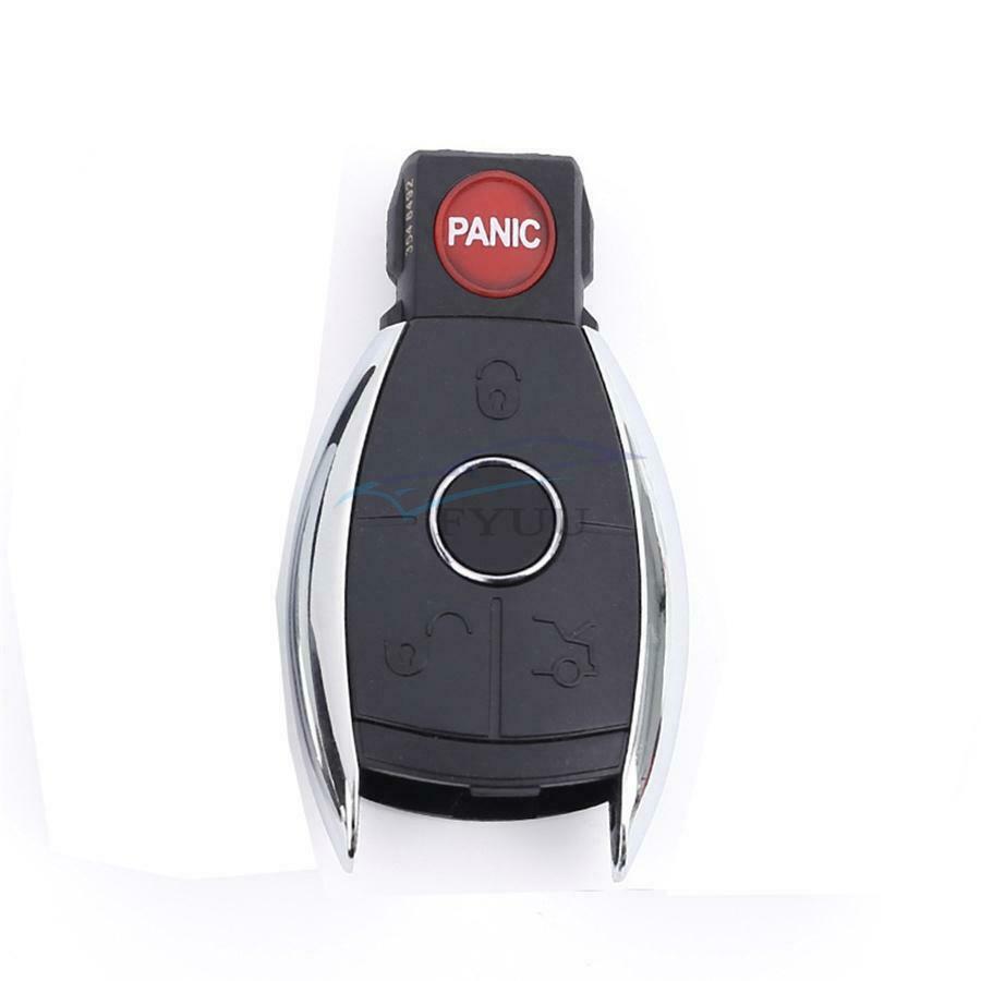 1 Set Vehicle Stylish Blank 4 Buttons Remote Key Shell Cover For Mercedes Benz