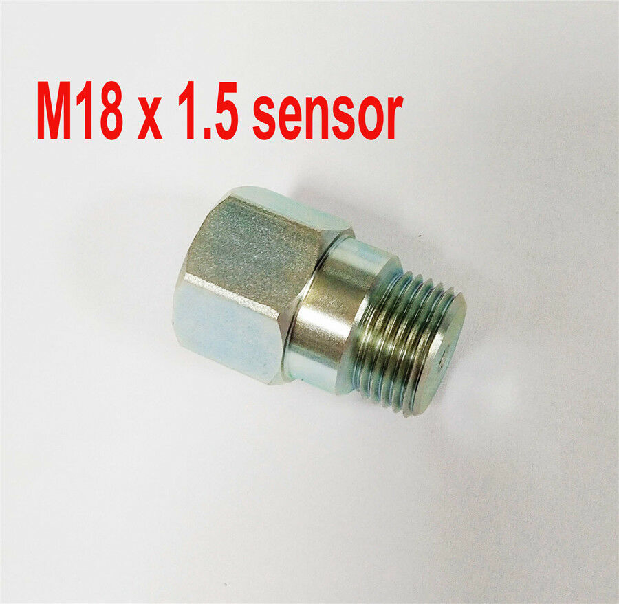1Pcs O2 Oxygen Sensor Extension Extender Adapter Spacer M18X1.5 Thread Universal