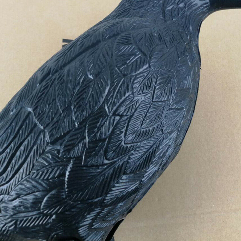 Simulation Lifelike Crow Decoys Raven Decoying Lawn Ornaments Scarecrow