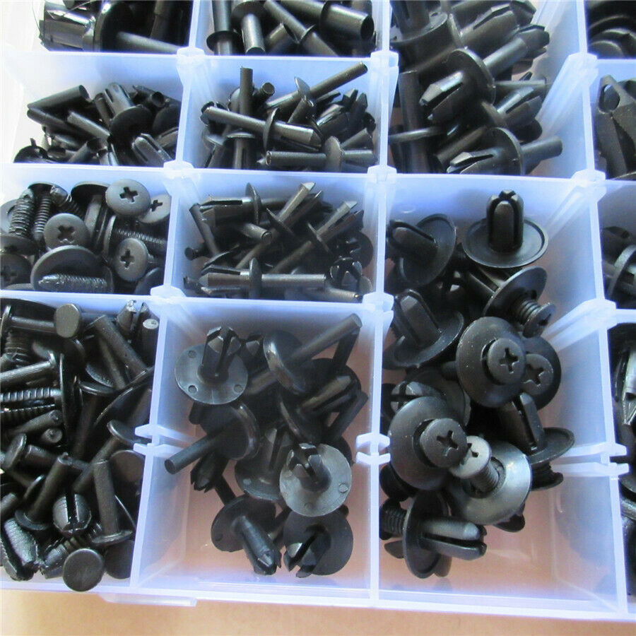 456 pcs Plastic Bumper Fastener Rivet Clips Automotive Furniture Assembly