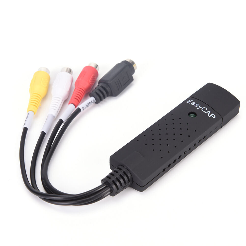 Easycap USB 2.0 TV Video Audio VHS to DVD HDD Converter Capture Card M&C Lt