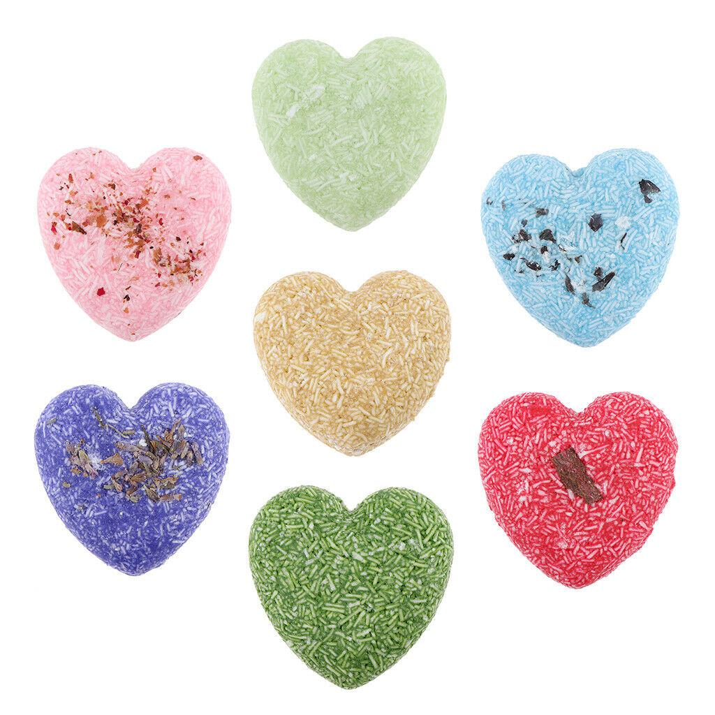 7pcs 55g Handmade Hair Shampoo Soap Bar Natural Dry Shampoo Soap Hair Care
