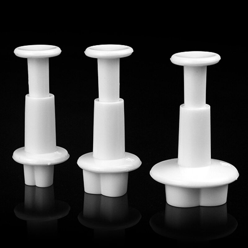 3X Cake Fondant Sugarcraft Decor Cookie Mould Mold Plunger Love Heart Cutt.l8