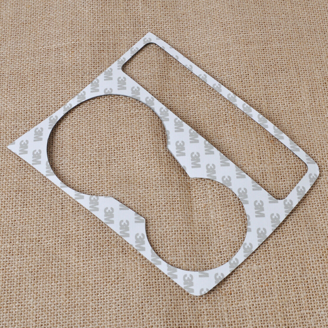 Fit for 09-15 Audi A4 B8 A5on Fiber Cup Holder Panel Cover Frame Overlay Trim An