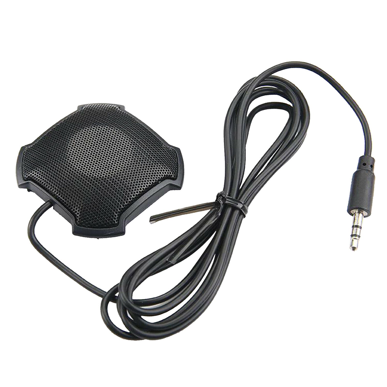 Omnidirectional Condenser Microphone 3.5mm Plug Desktop Surface Mounted for