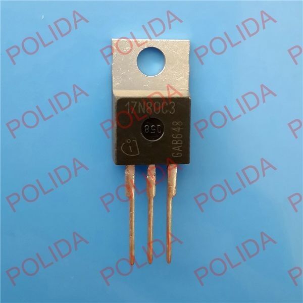 5PCS MOSFET Transistor INFINEON TO-220AB SPP17N80C3 17N80C3