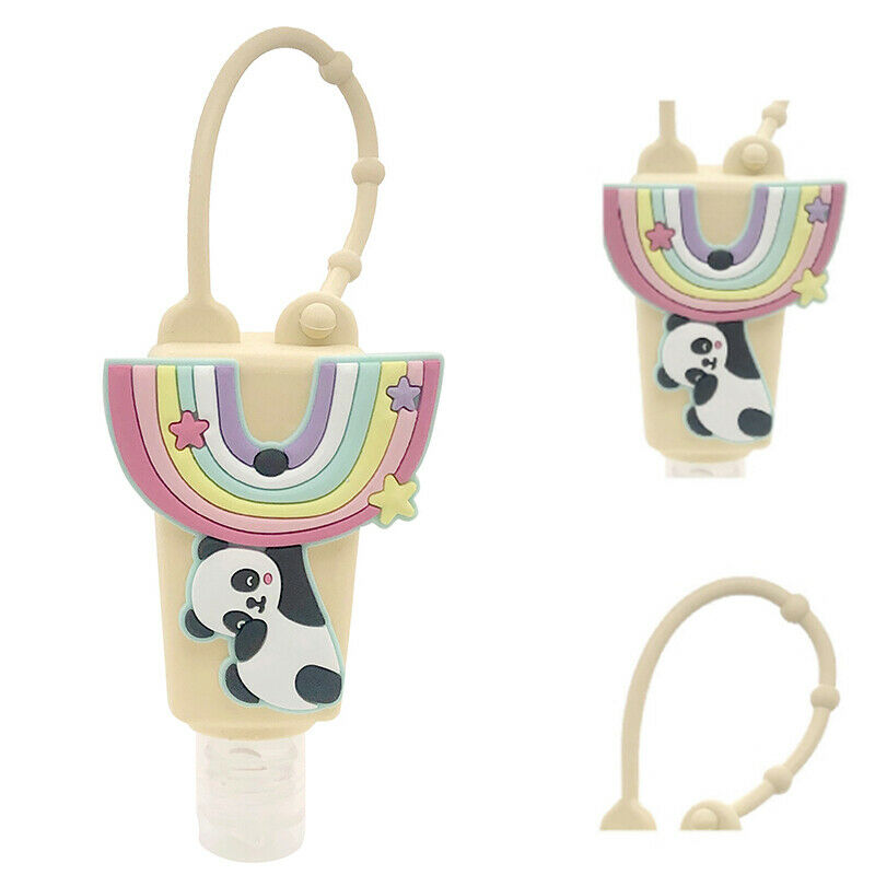 Panda Animal Silicone Lotion Pocketable Shower Holder With Empty Bot SWICUKZ KX