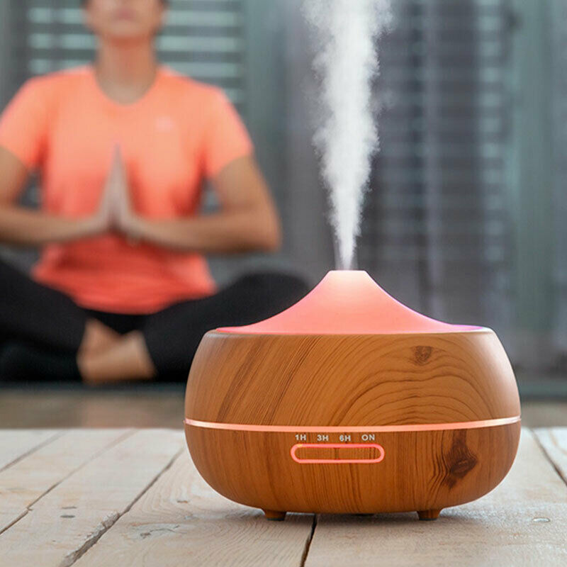 Diffuser Essential Oils 300ml Humidifier Electric 14 Colours - New