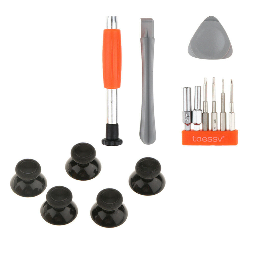 Thumb Stick Cap Joystick Cover + Screwdriver Set for Xbox One Controller