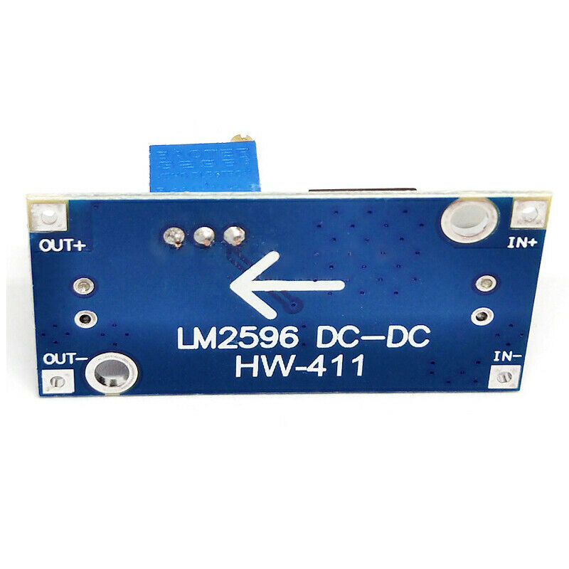 LM2596S DC-DC 3A Buck Converter Step-Down Voltage Regulator with LED voltmeter